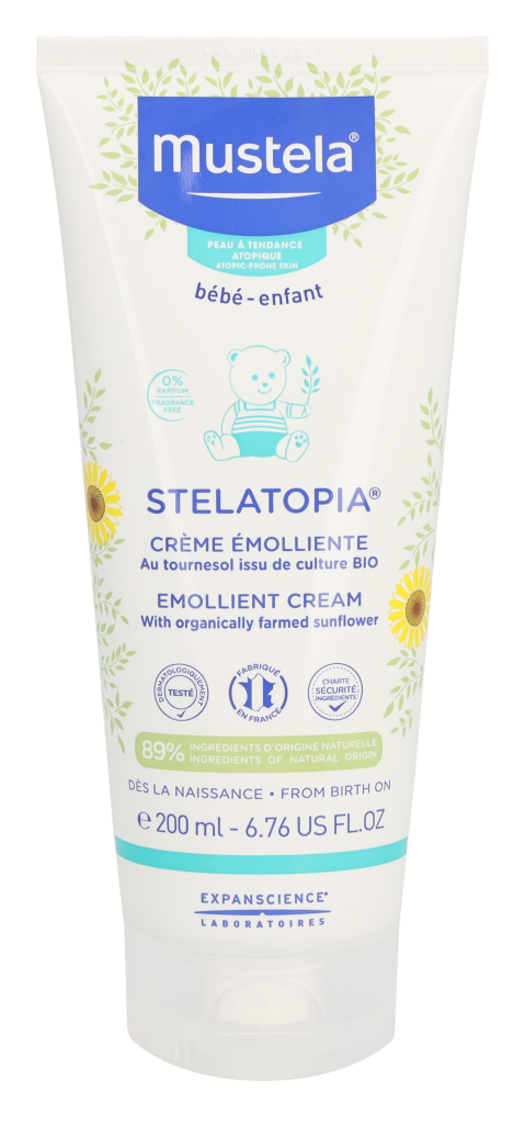 Mustela Bebe Stelatopia Blødgørende Creme 200 ml