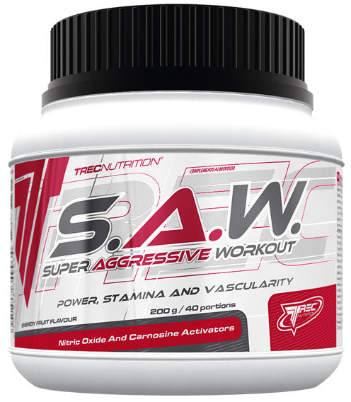 Trec Nutrition, S.A.W. Powder, Blackcurrant Lemon - 200g