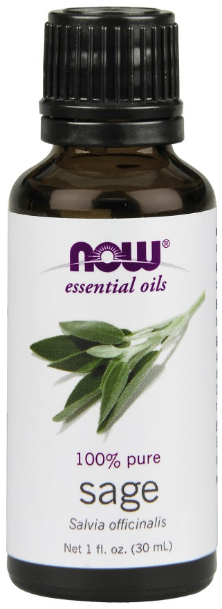 NOW Foods, Essential Oil, Sage Oil - 30 ml.