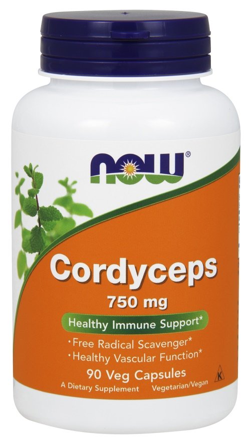 NOW Foods, Cordyceps, 750mg - 90 vcaps