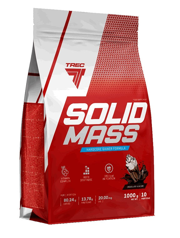 Trec Nutrition, Solid Mass, Strawberry - 1000g