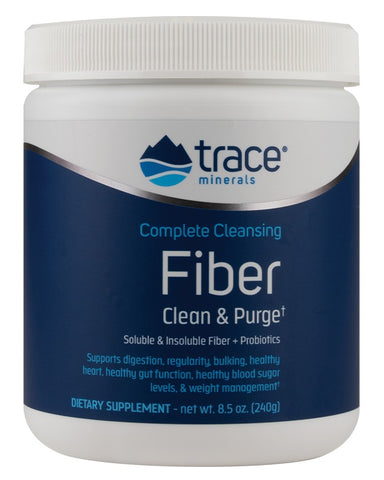 Trace Minerals, Complete Cleansing Fiber - Clean & Purge - 240g
