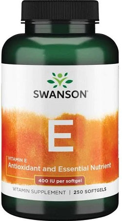 Swanson, Vitamin E, 400 IU - 250 softgel