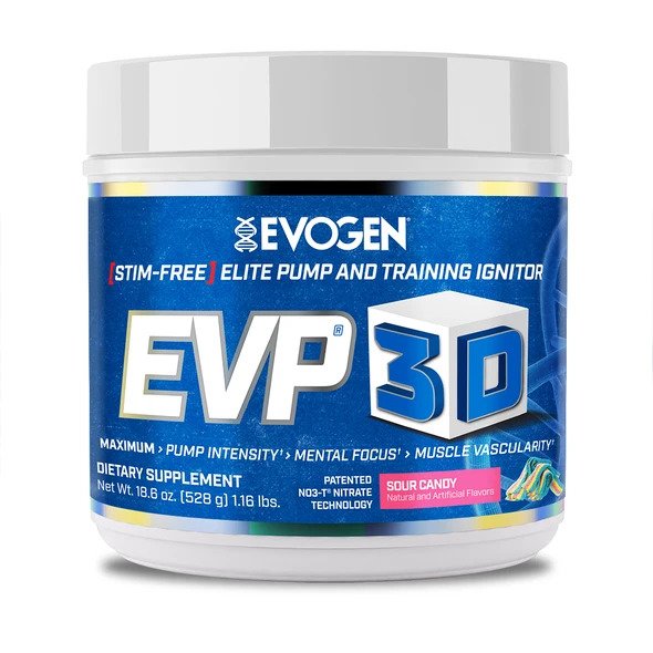 Evogen, EVP 3D, Sour Candy - 528g