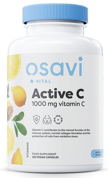 Osavi, Active C, 1000mg Vitamin C - 120 vegan caps