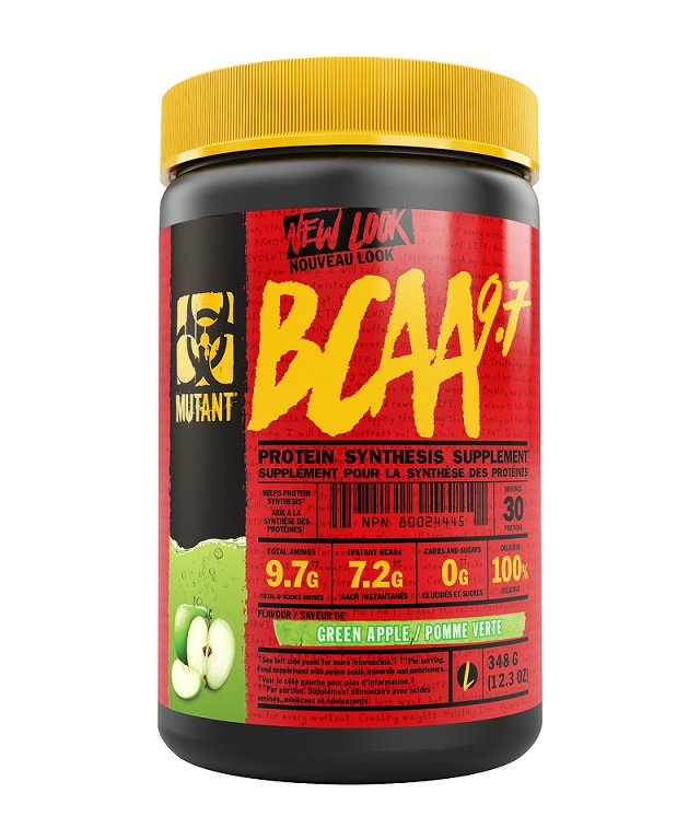 Mutant, Mutant BCAA 9.7, Green Apple - 348g