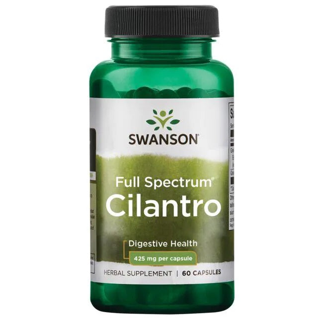 Swanson, Full Spectrum Cilantro, 425mg - 60 caps