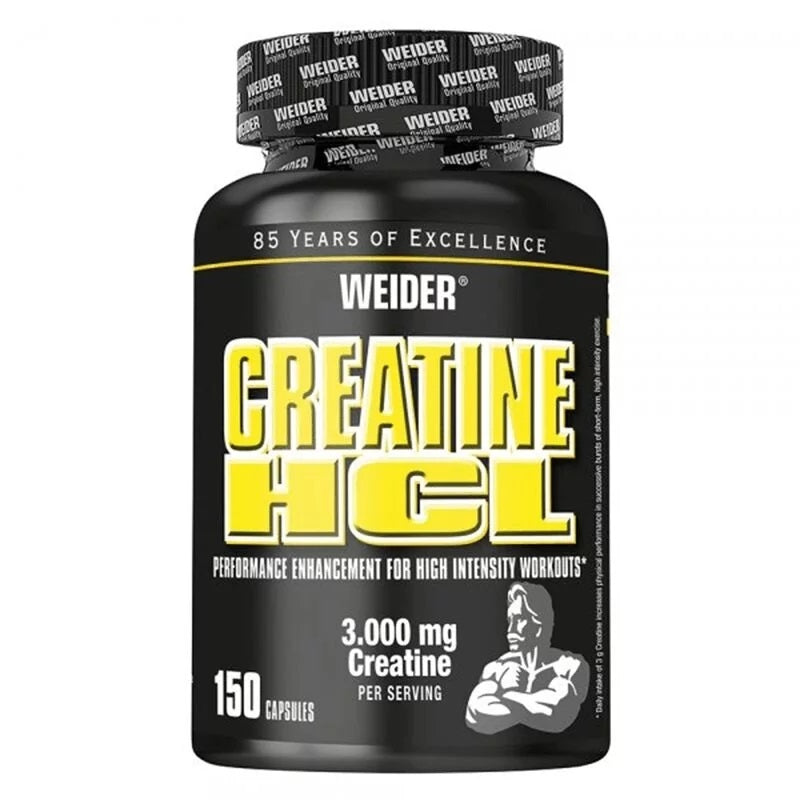 Weider, Creatine HCl, 3000mg - 150 caps