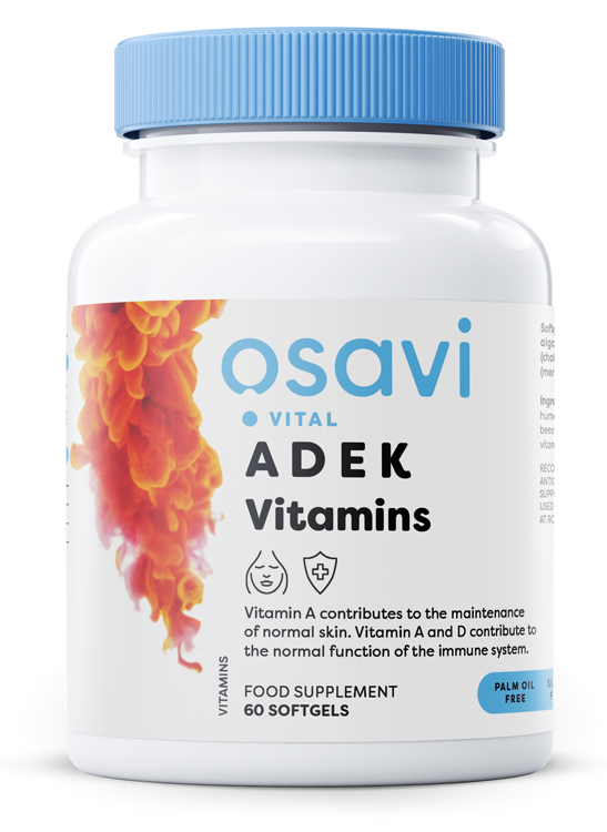Osavi, ADEK Vitamins - 60 softgels