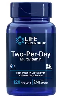 Life Extension, Two-Per-Day, Tablets - 120 tabs