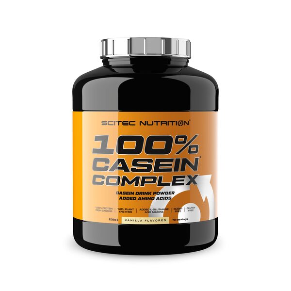 SciTec, 100% Casein Complex, Vanilla - 2350g