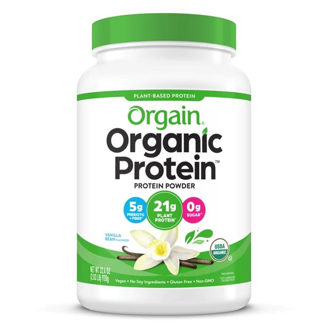 Orgain, Organic Protein, Vanilla Bean - 920g