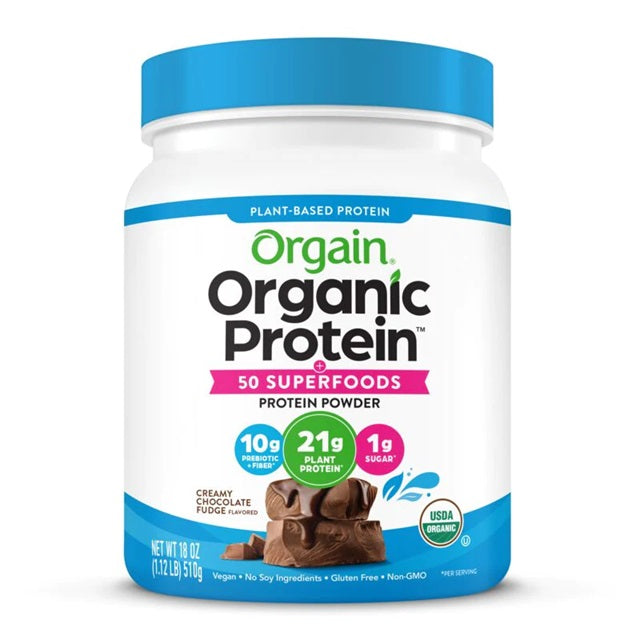 Orgain, Organic Protein + 50 Superfoods, Creamy Chocolate Fudge - 510g