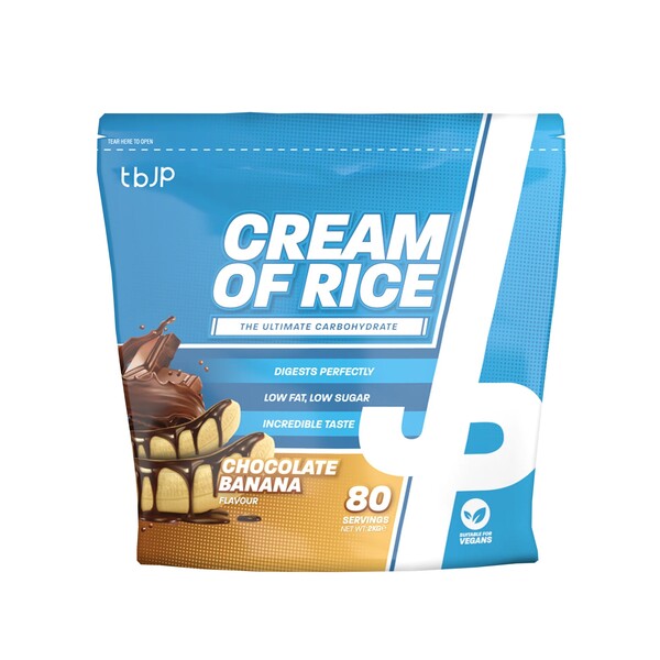 Trained by JP, Cream of Rice, Chocolate Banana - 2000g