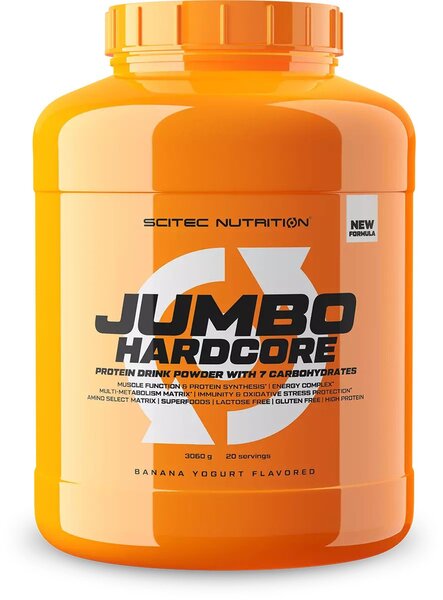 SciTec, Jumbo Hardcore, Banana Yoghurt - 3060g