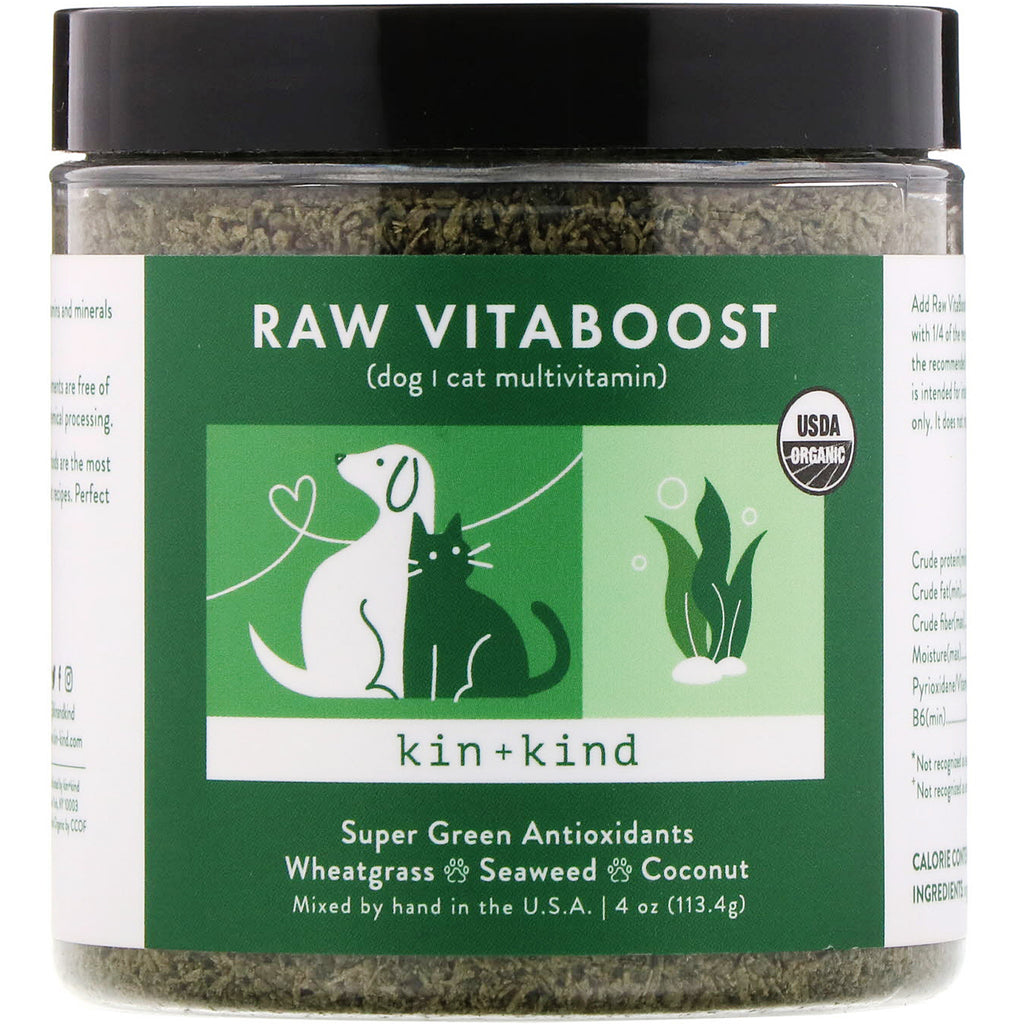 Kin+Kind, Raw VitaBoost, Super Green Antioxidants, 4 oz (113.4 g)
