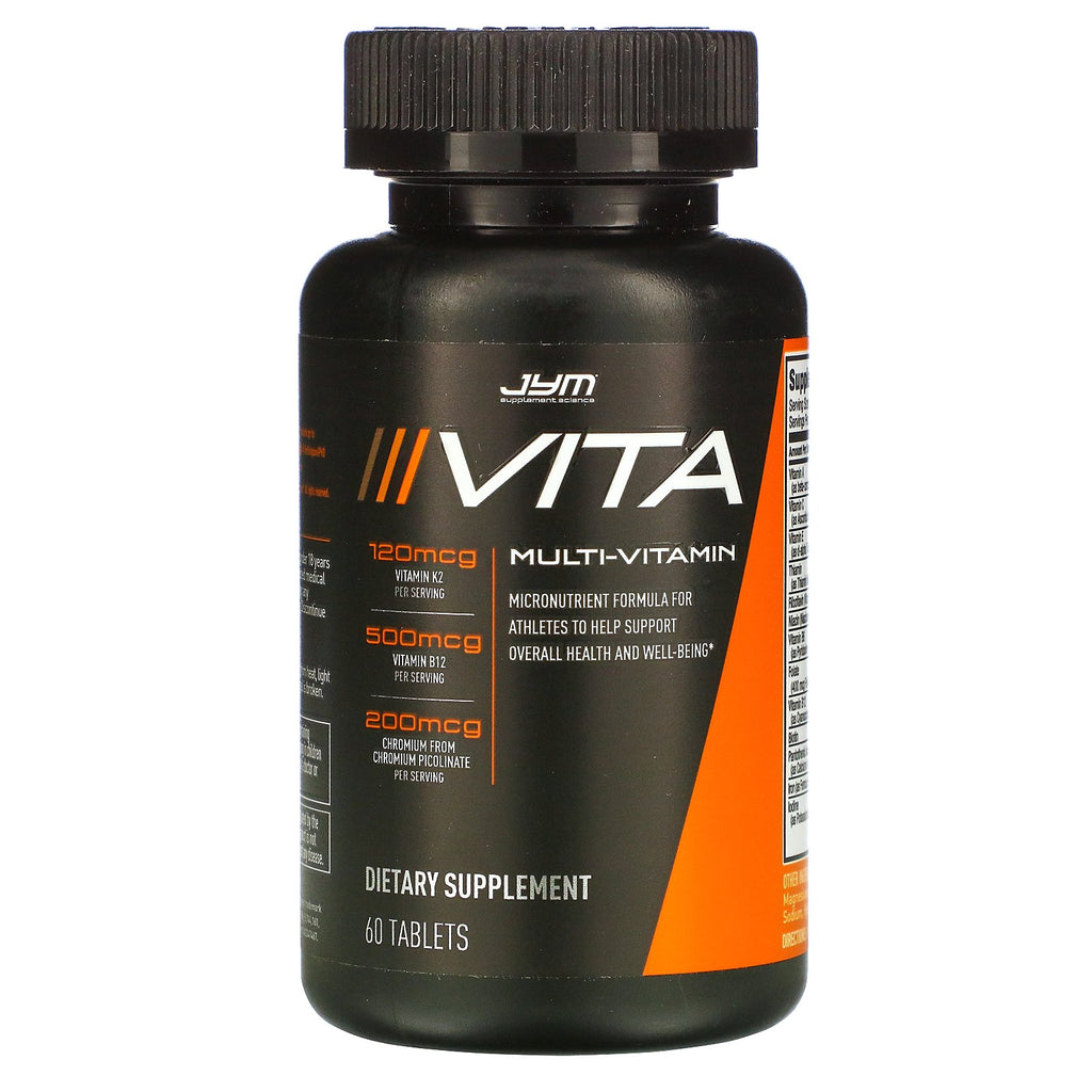 JYM Supplement Science, Vita, Multi-Vitamin, 60 Tablets