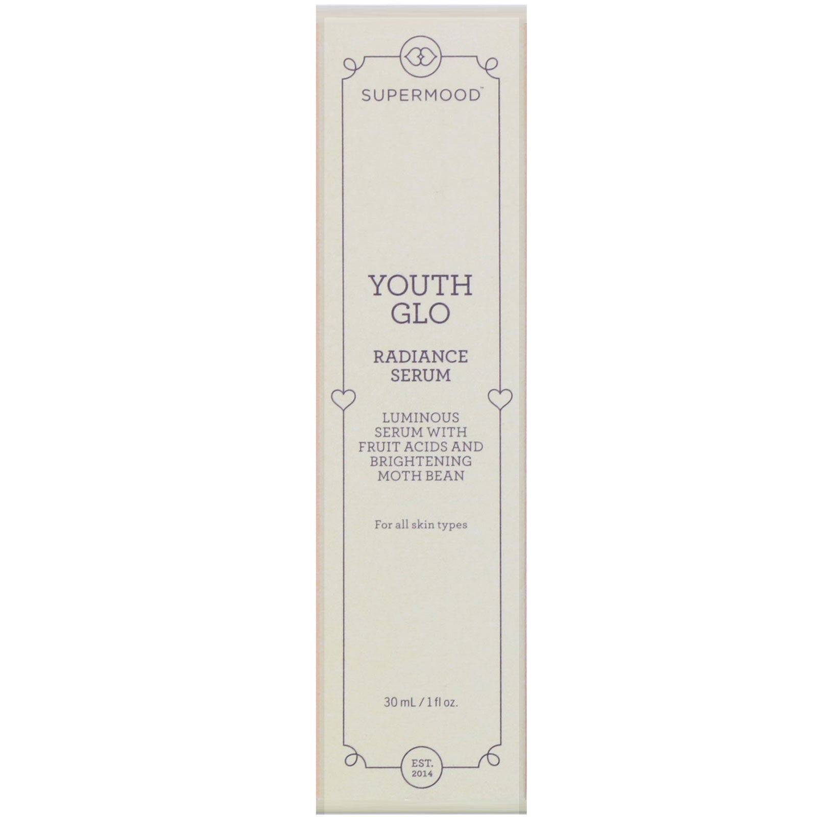 Supermood, Youth Glo, Radiance Serum, 1 fl oz (30 ml)