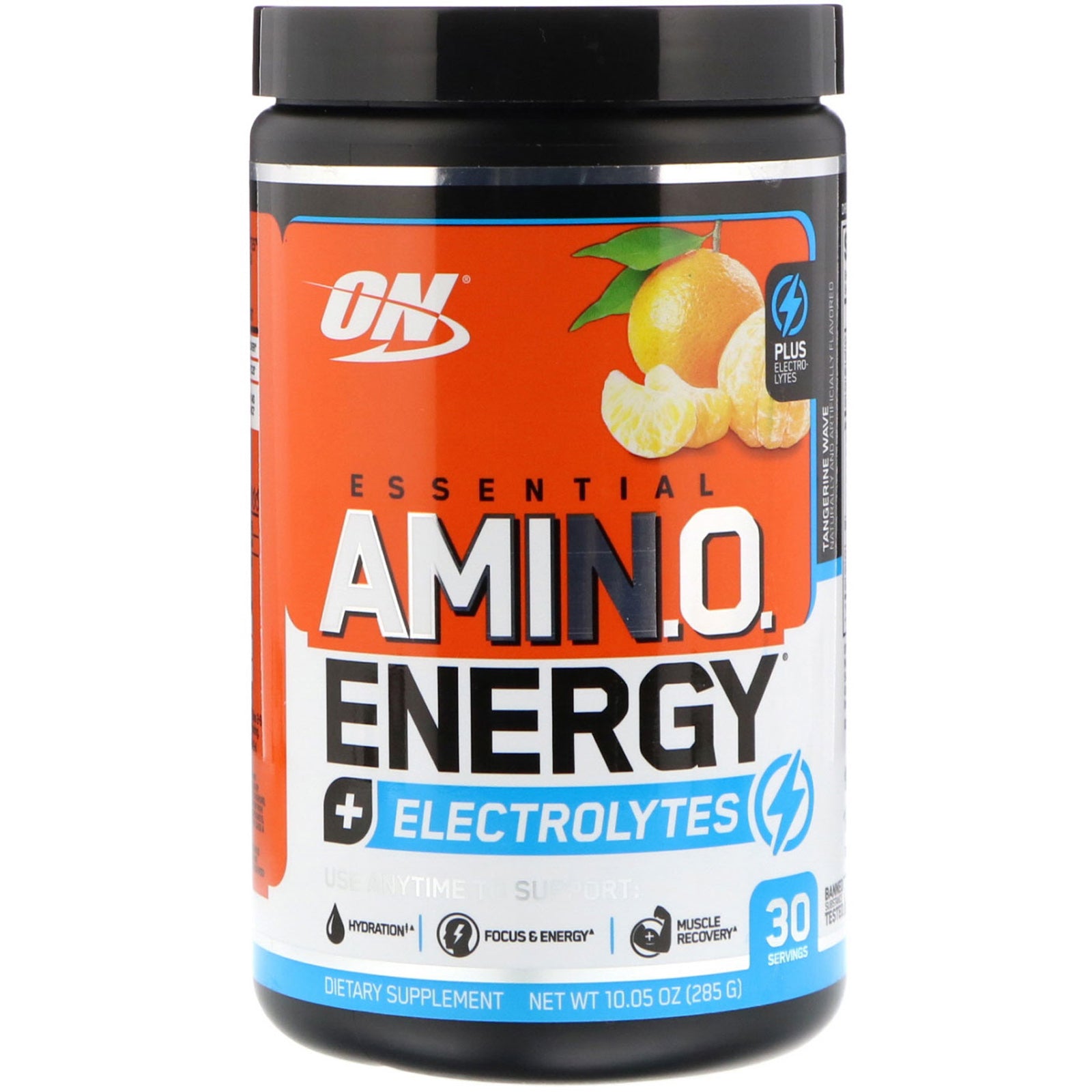 Optimum Nutrition, ESSENTIAL AMIN.O. ENERGY + ELECTROLYTES, Tangerine Wave, 10.05 oz (285 g)