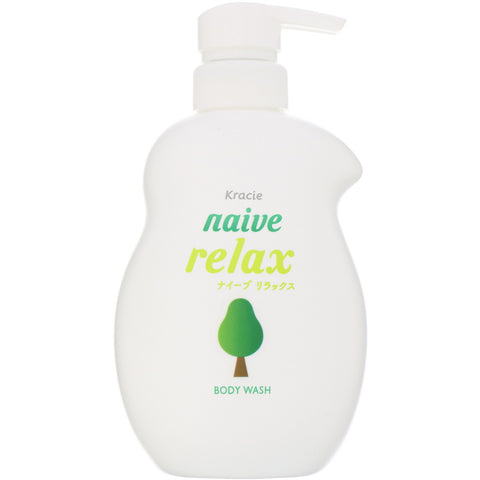 Kracie, Naive, Body Wash, Relax, 17.9 fl oz (530 ml)