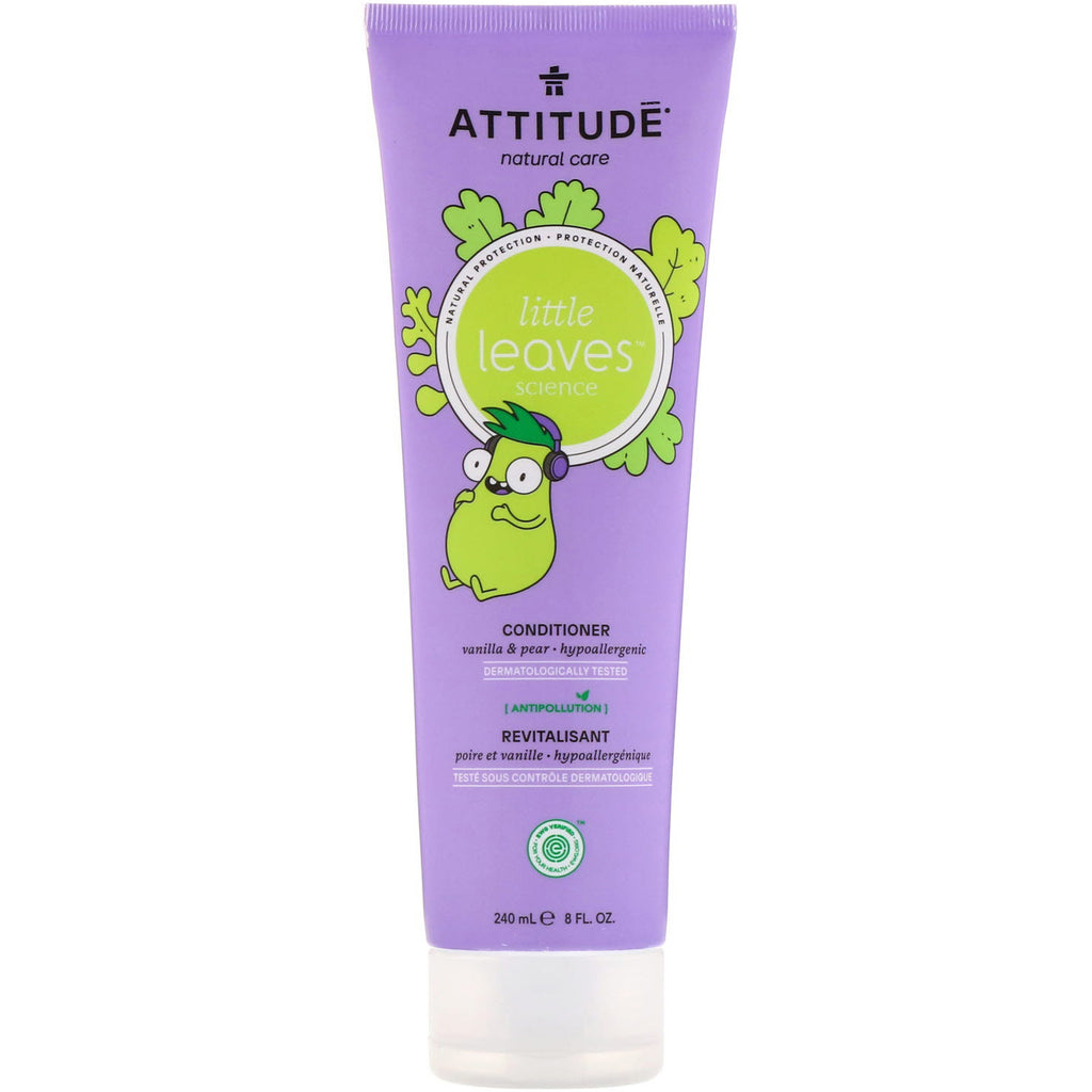 ATTITUDE, Little Leaves Science, Conditioner, Vanilla & Pear, 8 fl oz (240 ml)