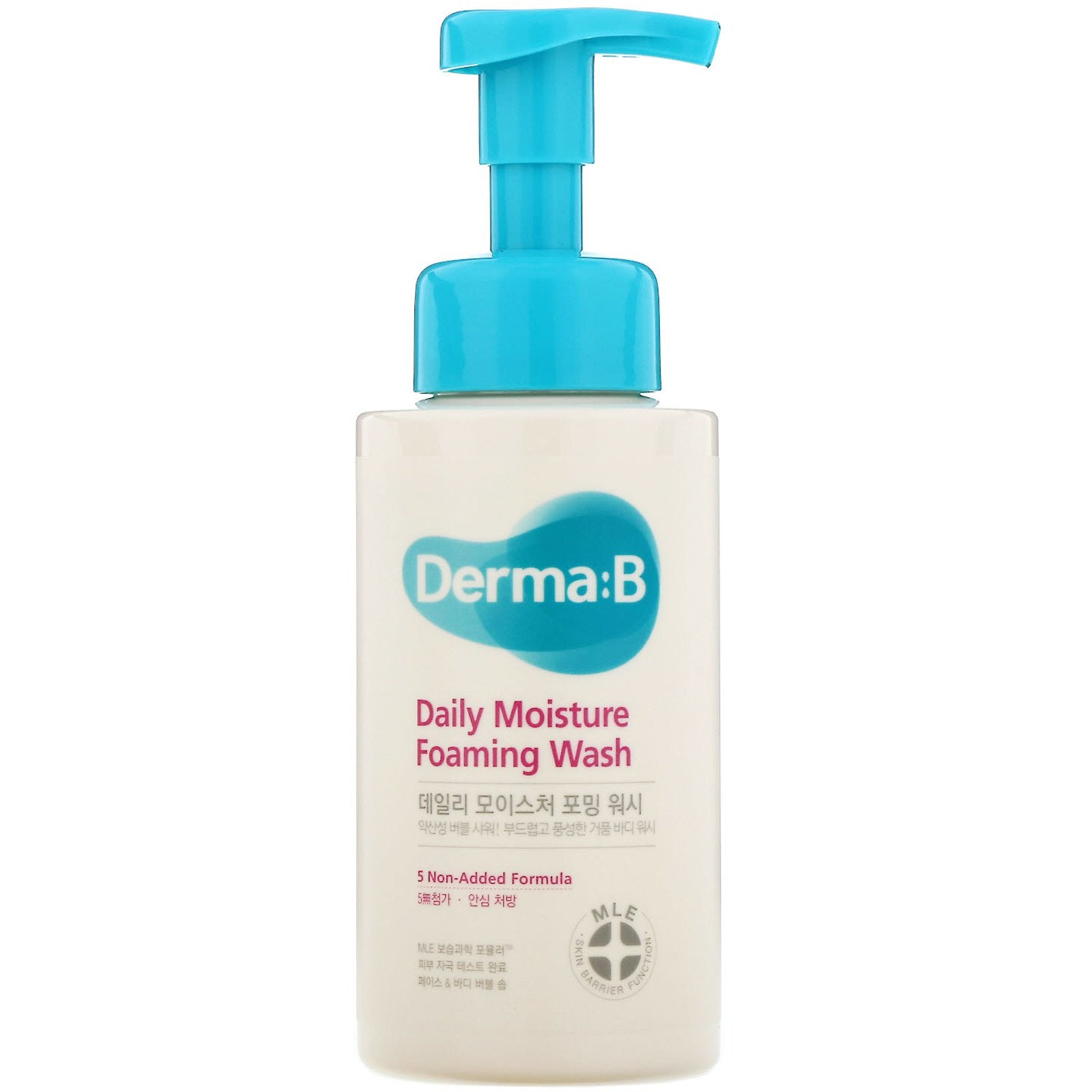 Derma:B, Daily Moisture Foaming Wash, 12.85 fl oz (380 ml)