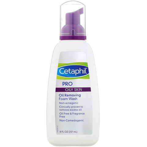 Cetaphil, Pro, Oil Removing Foam Wash, Oily Skin, 8 fl oz (237 ml)