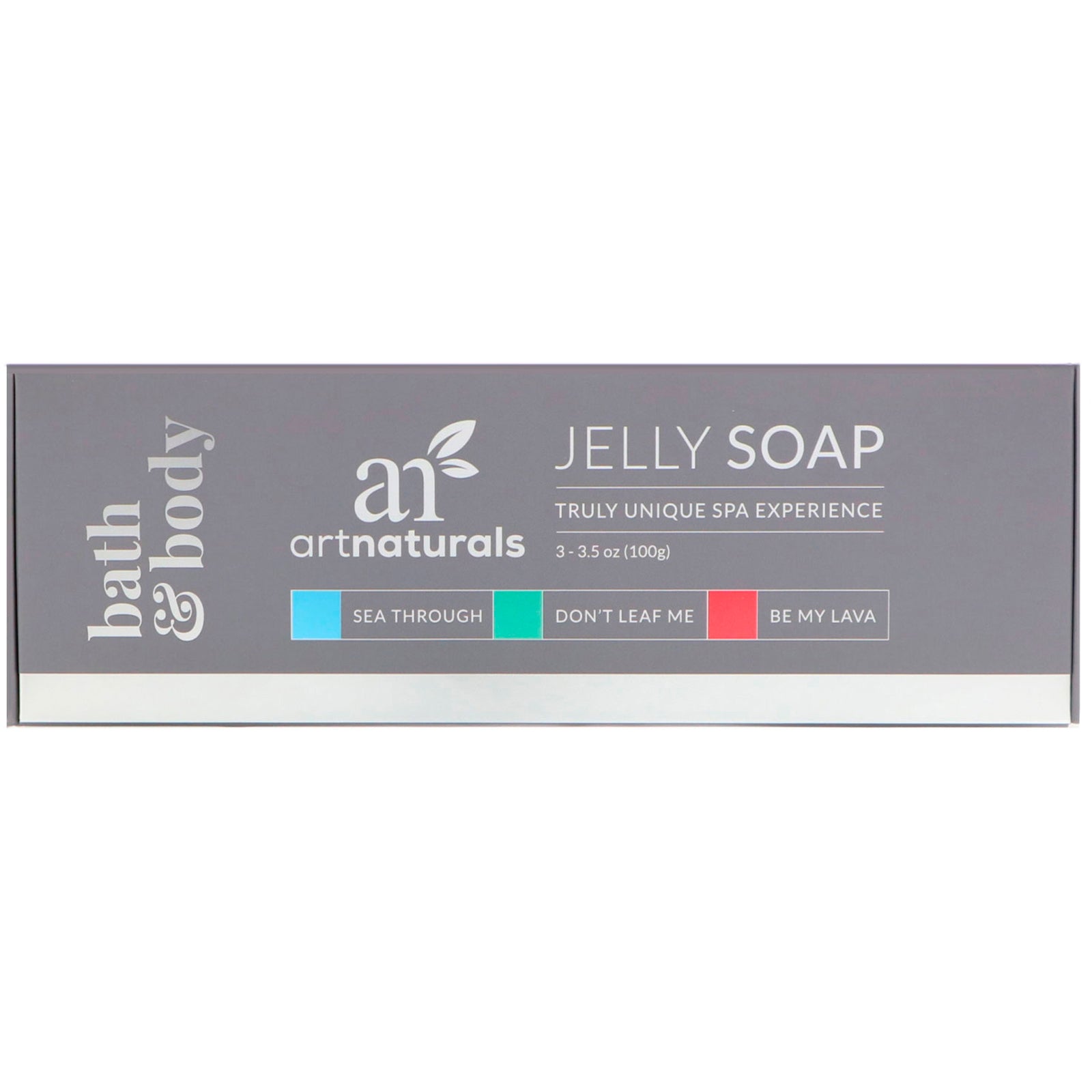 Artnaturals, Jelly Soap Set, 3 Soaps, 3.5 oz (100 g) Each