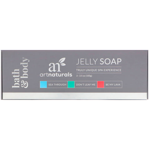 Artnaturals, Jelly Soap Set, 3 Soaps, 3.5 oz (100 g) Each