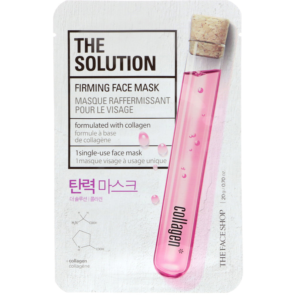 The Face Shop, The Solution, Firming Face Mask, 1 Sheet, 0.70 oz (20 g)