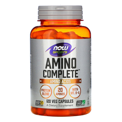 Now Foods, Amino Complete, Amino Acids, 120 Veg Capsules