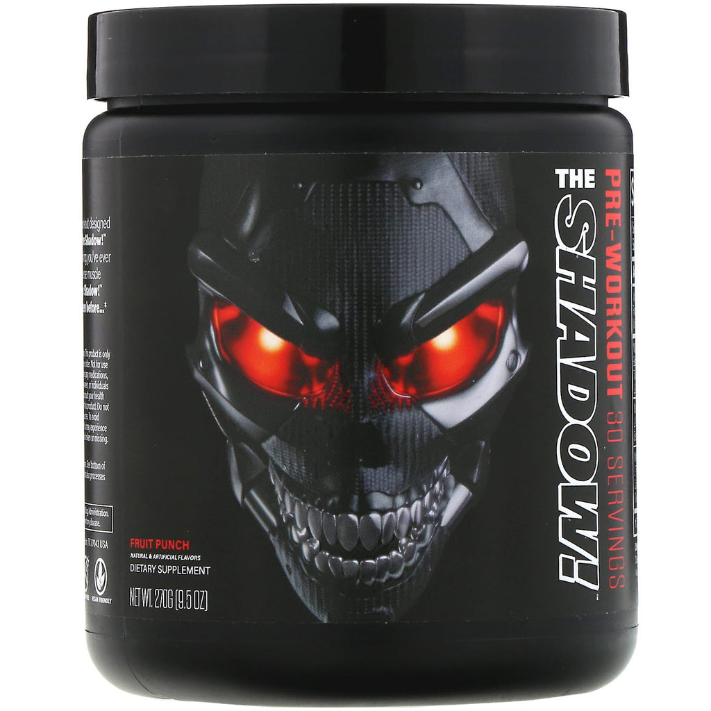 JNX Sports, The Shadow, Pre-Workout, Fruit Punch,  9.5 oz (270 g)