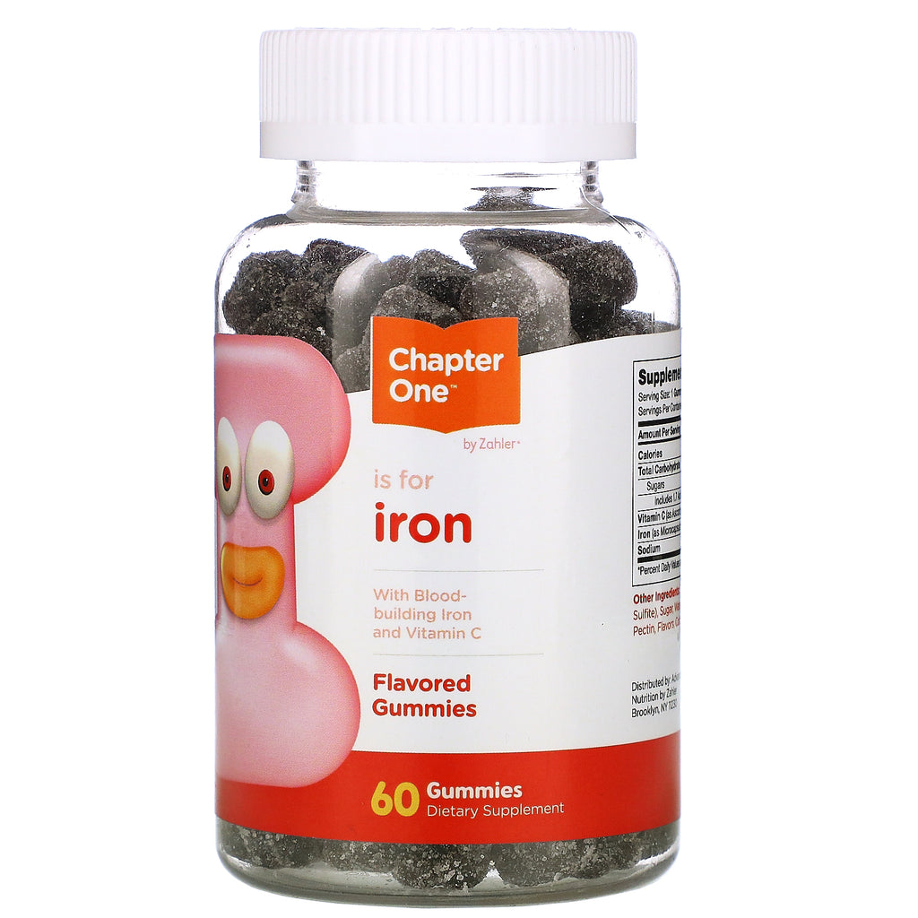 Chapter One, I Is for Iron, Flavored Gummies, 60 Gummies