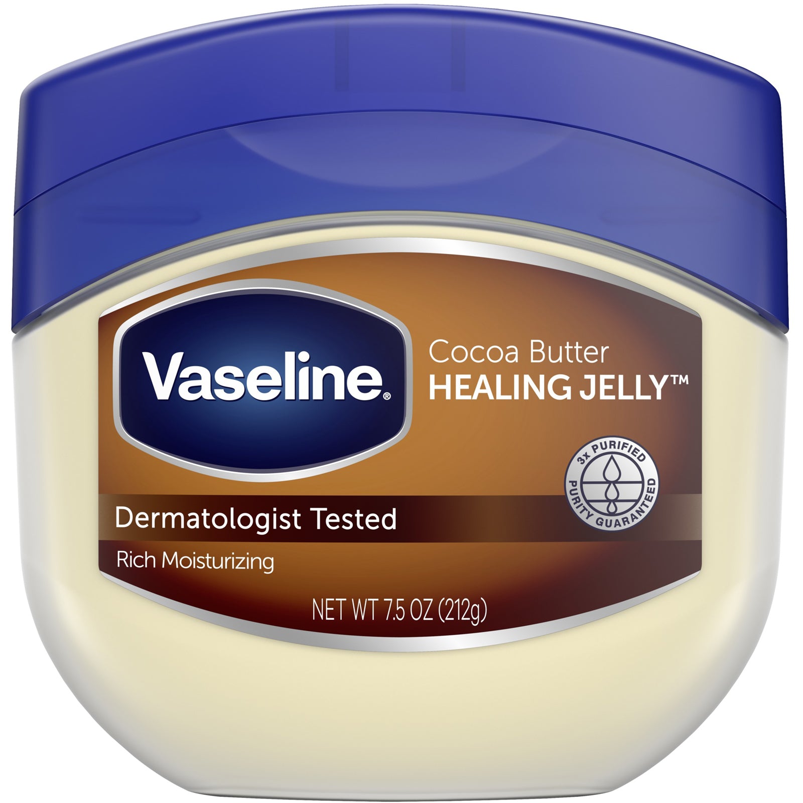 Vaseline, Cocoa Butter Healing Jelly, Rich Moisturizing, 7.5 oz (212 g)