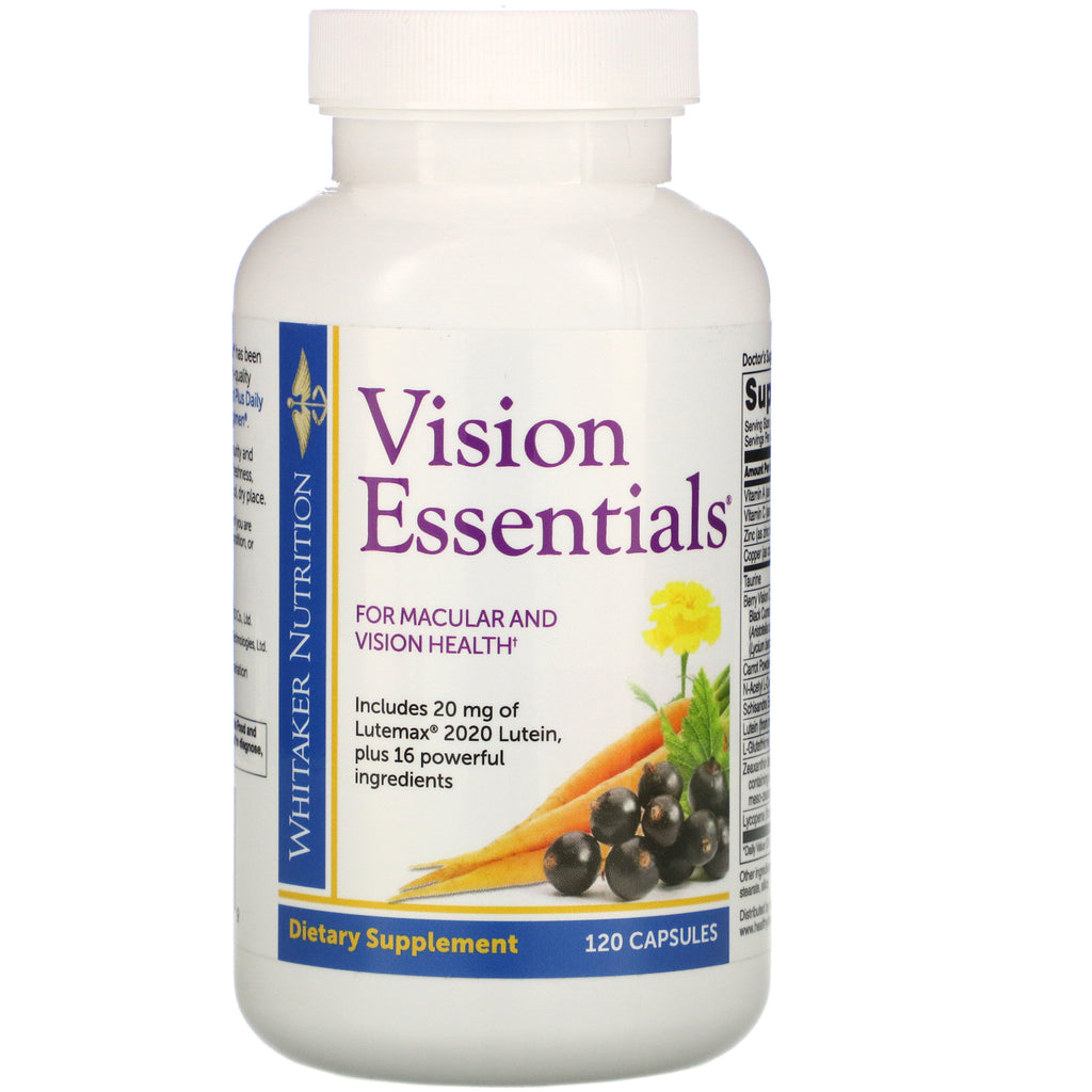 Dr. Whitaker, Vision Essentials, 120 Capsules