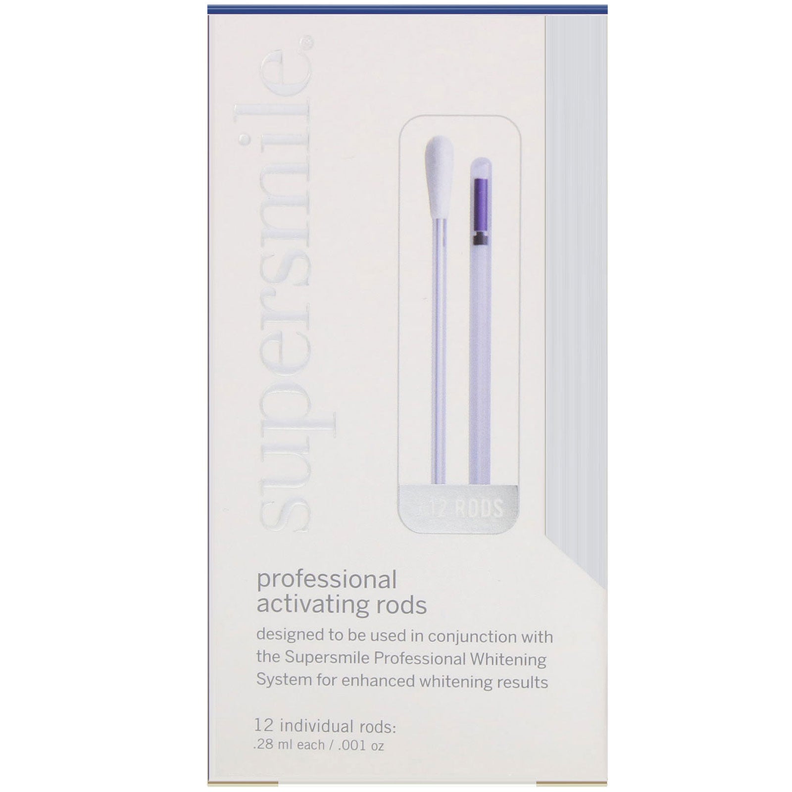 Supersmile, Professional Activating Rods, 12 Individual Rods
