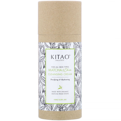 Kitao, Matcha & Chia, Cleansing Cream, 3.8 fl oz (110 g)