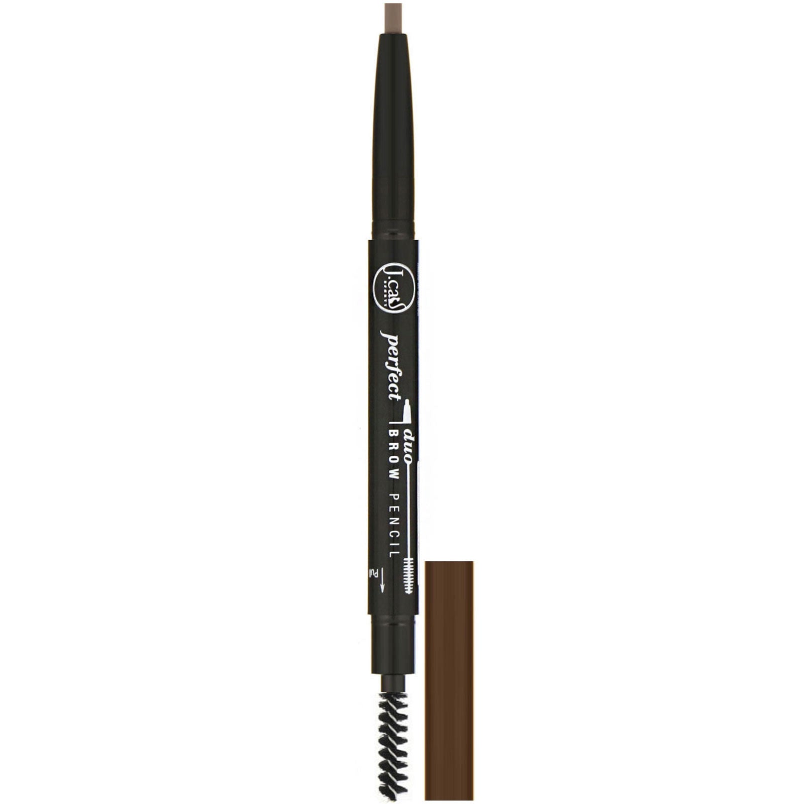 J.Cat Beauty, Perfect Duo Brow Pencil, BDP108 Light Brown, 0.009 oz (0.25 g)