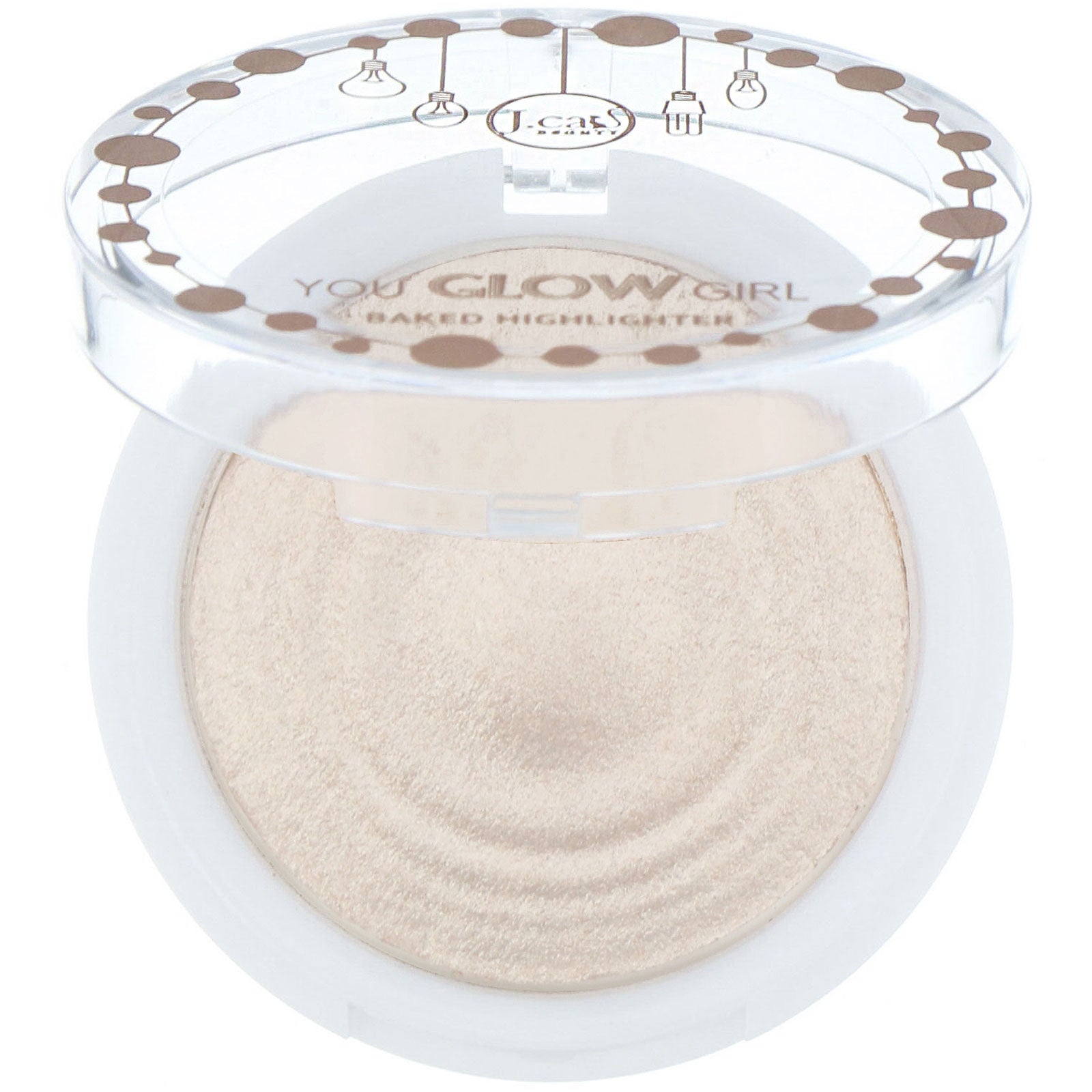 J.Cat Beauty, You Glow Girl, Baked Highlighter, YGG104 Crystal Sand, 0.30 oz (8.5 g)