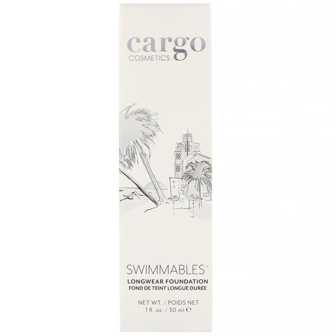 Cargo, Swimmables, Longwear Foundation, 10, 1 fl oz (30 ml)