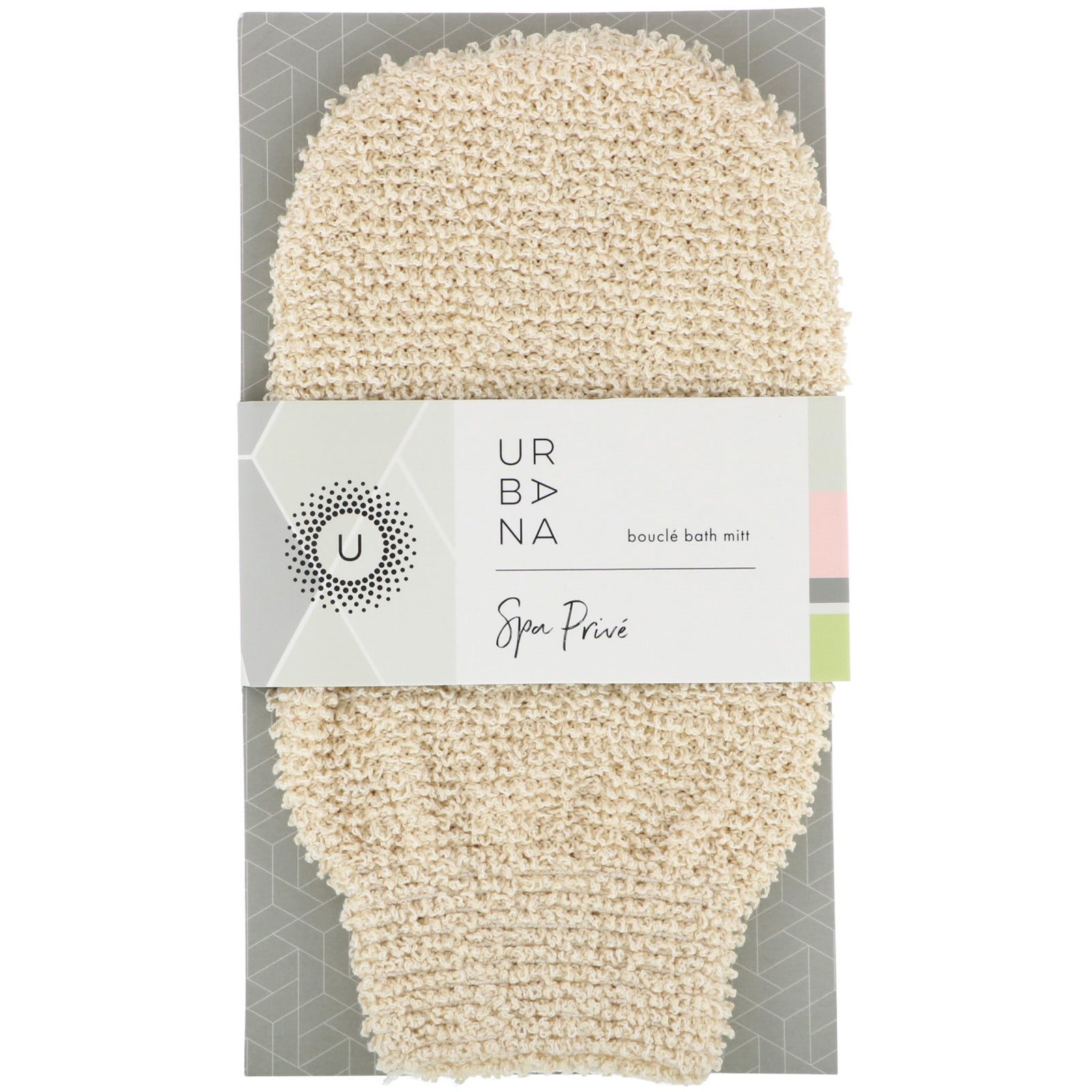 European Soaps, Urbana, Spa Prive, Boucle Bath Mitt, 1 Bath Mitt