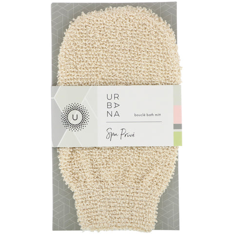 European Soaps, Urbana, Spa Prive, Boucle Bath Mitt, 1 Bath Mitt