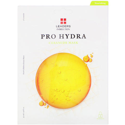 Leaders, Pro Hydra, Ceramide Mask, 1 Sheet, 1.35 fl oz (40 ml)