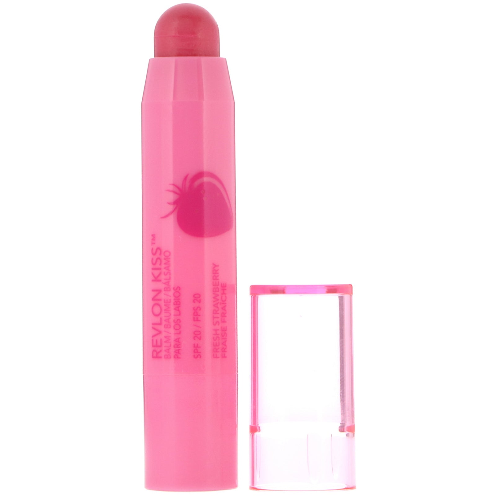 Revlon, Kiss Balm, 025 Fresh Strawberry, 0.09 oz (2.6 g)