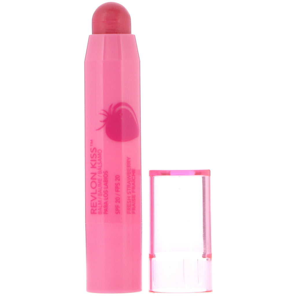 Revlon, Kiss Balm, 025 Fresh Strawberry, 0.09 oz (2.6 g)