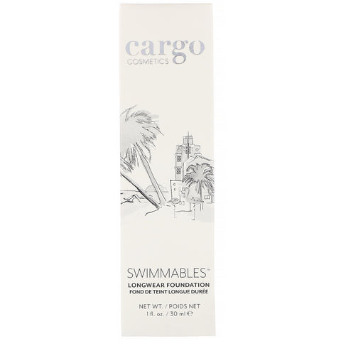Cargo, Swimmables, Longwear Foundation, 60, 1 fl oz (30 ml)