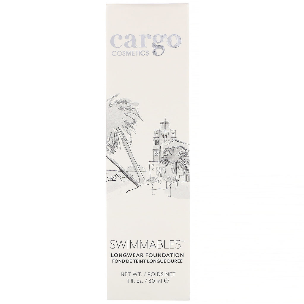 Cargo, Swimmables, Longwear Foundation, 40, 1 fl oz (30 ml)