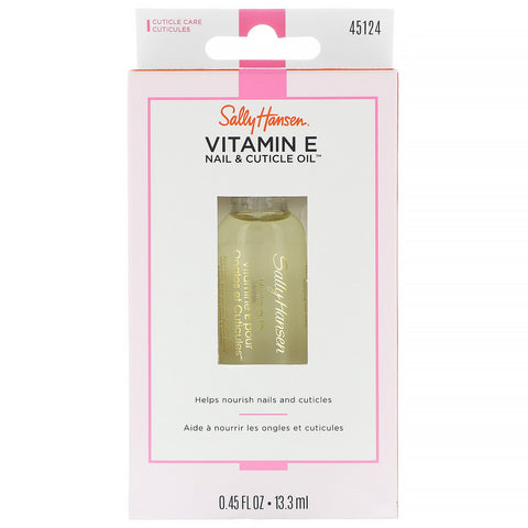 Sally Hansen, Vitamin E Nail & Cuticle Oil , 0.45 fl oz (13.3 ml)