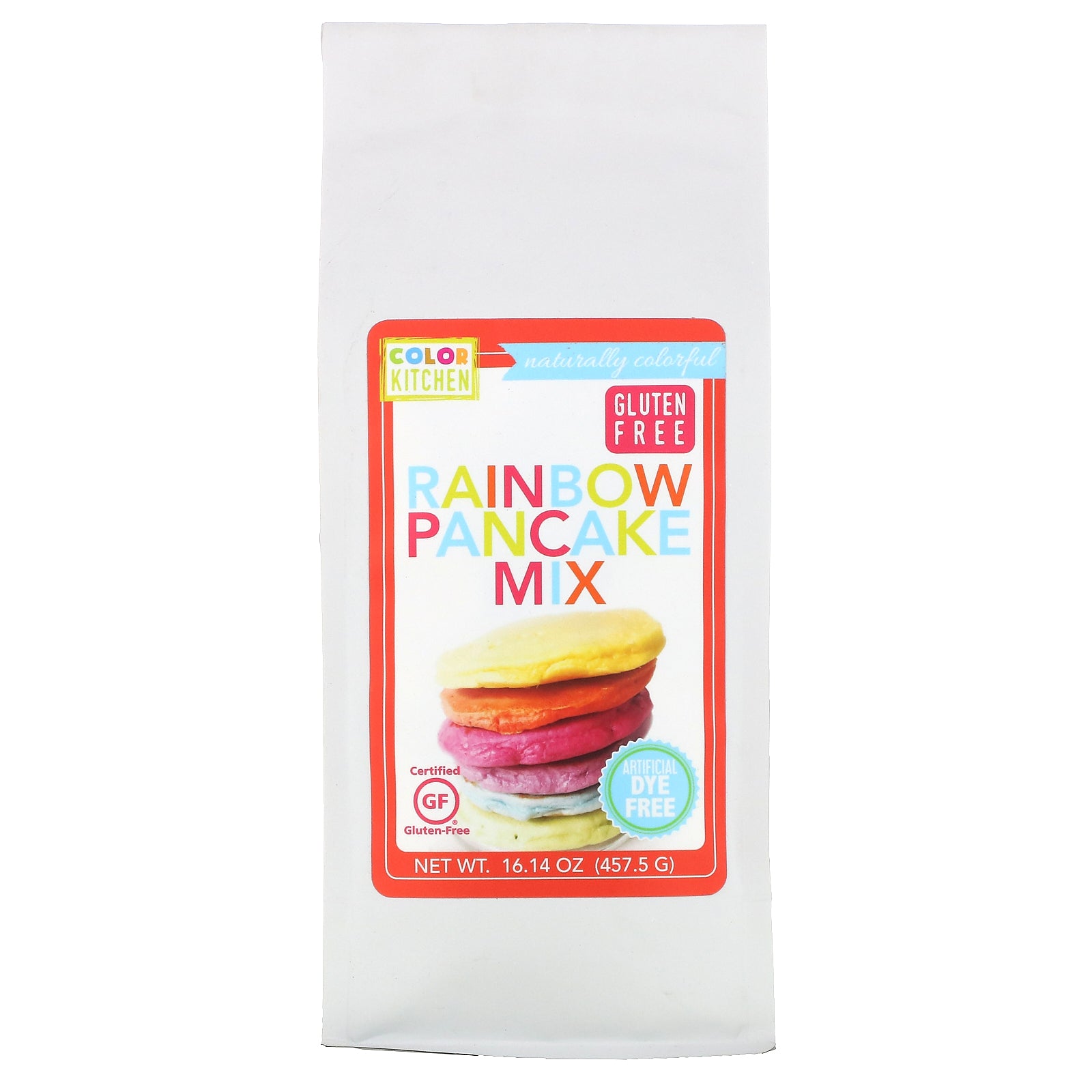 ColorKitchen, Rainbow Pancake Mix, 16.14 oz (457.5 g)