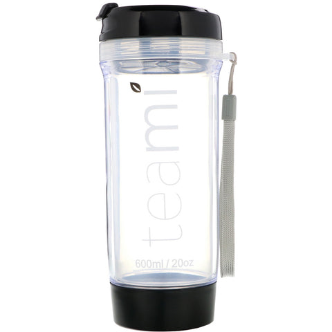Teami, Tumbler On-the-Go, Black, 20 oz